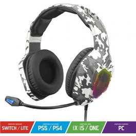 Spirit of Gamer Elite-H50 Auriculares Gaming con Micrófono Jack 3.5, Camuflaje Ártico